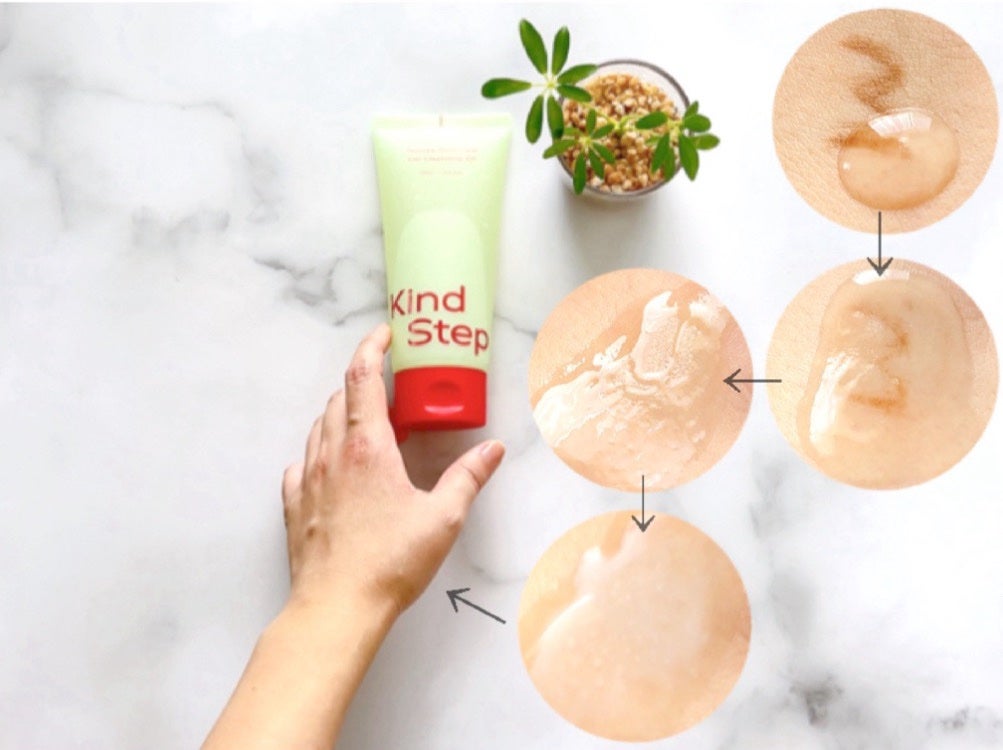 ティーツリージェルクレンジングオイル/KindStep/クレンジングジェルを使ったクチコミ(3枚目)