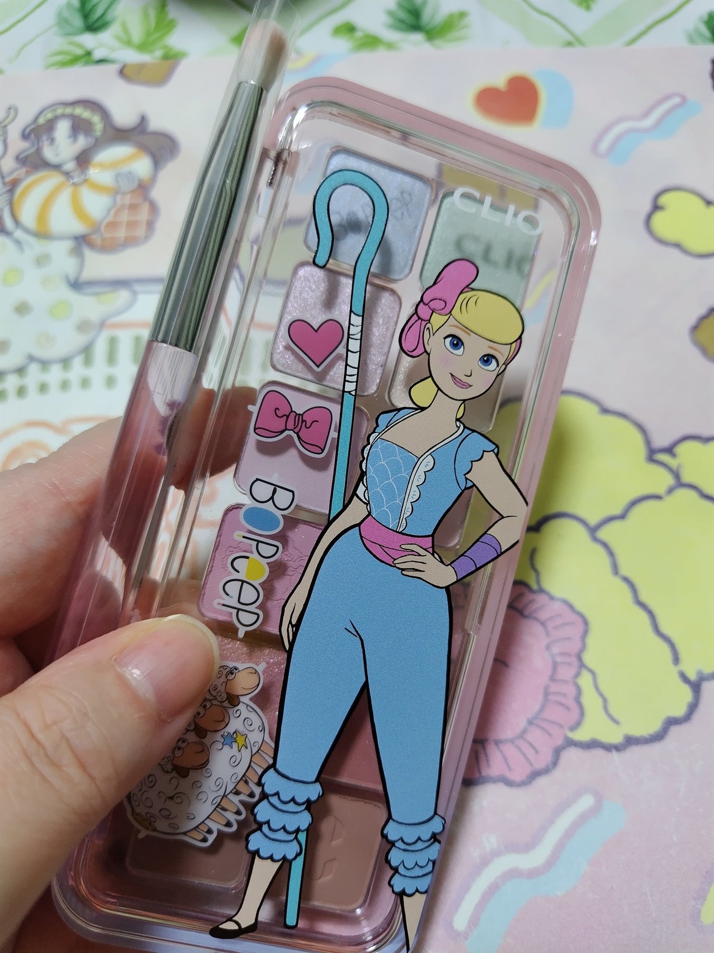 プロ アイ パレット エアー/CLIO/アイシャドウパレットを使ったクチコミ(2枚目)