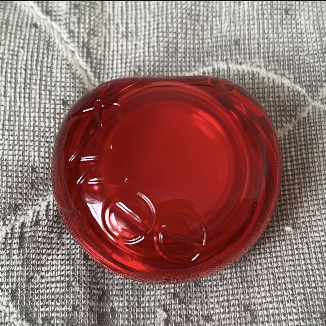 フィー リップアンドチーク グローイジェリーポット JC02 メロウマンゴー/fwee/リップグロスを使ったクチコミ（2枚目）