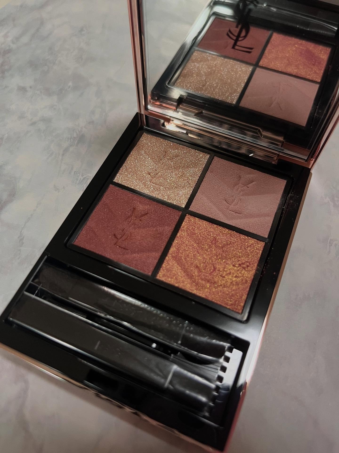 クチュール ミニ クラッチ/YVES SAINT LAURENT BEAUTE/アイシャドウパレットを使ったクチコミ（2枚目）