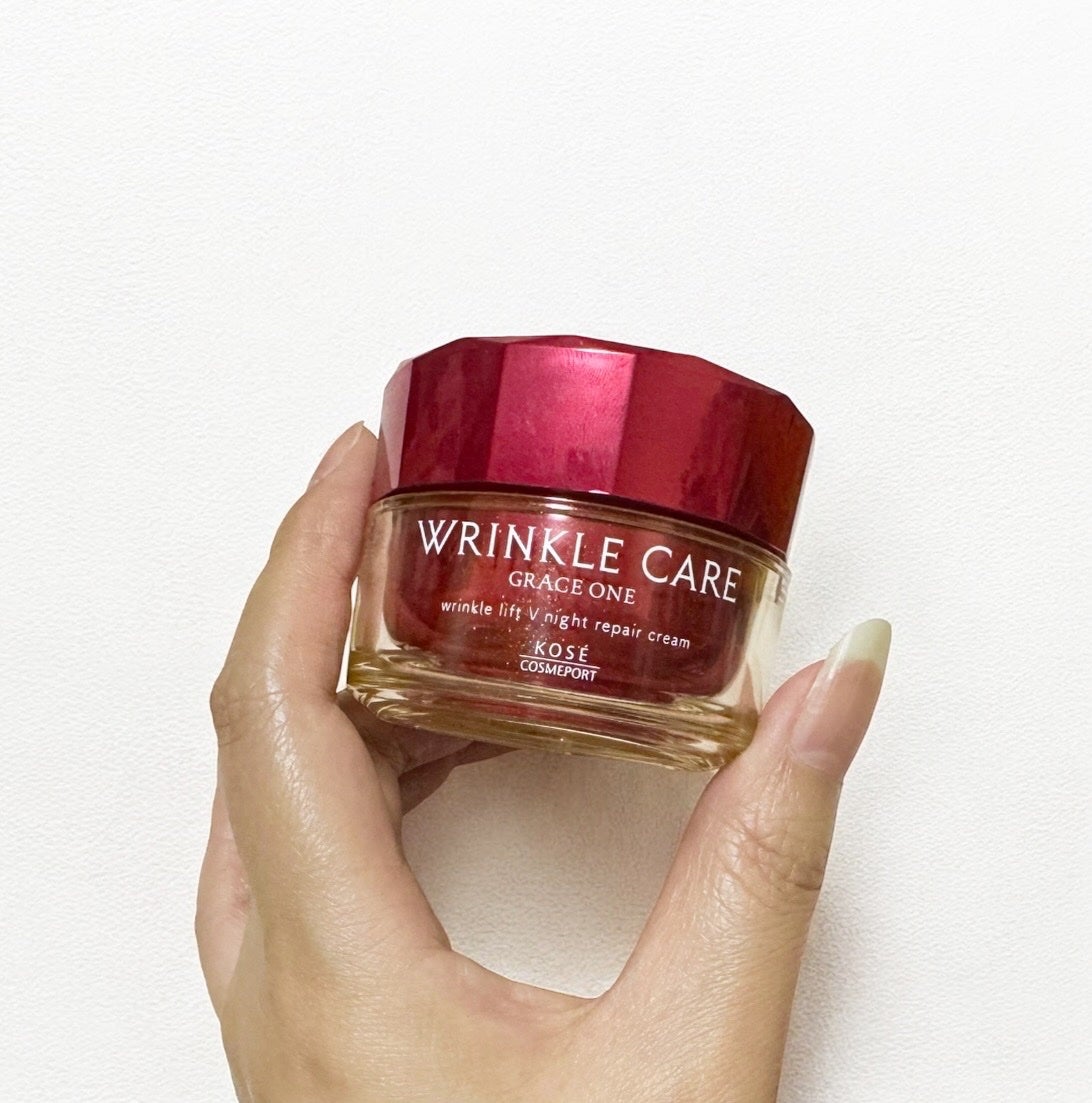 グレイス ワン リンクルケア リンクルリフトV ナイトリペアクリーム/グレイスワン/フェイスクリームを使ったクチコミ(4枚目)
