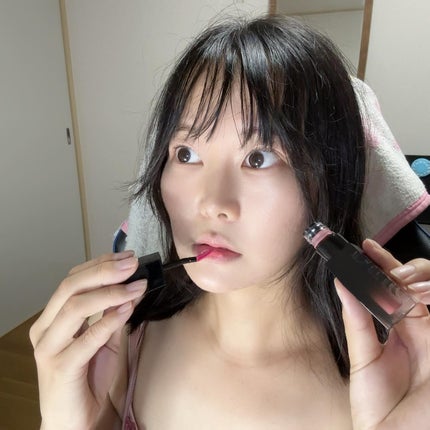 ブラーグロイリップティント/Dinto/リップティントを使ったクチコミ(8枚目)