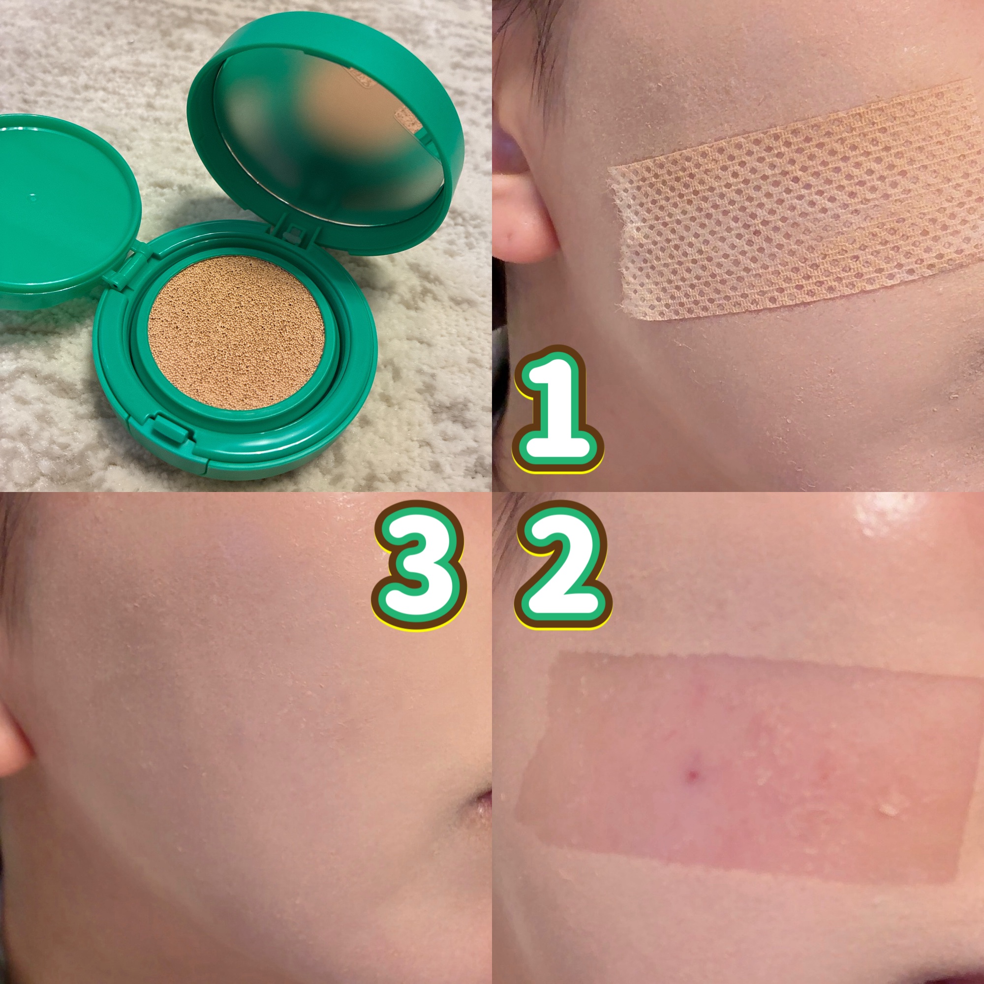 イージーデュー メラB トーニングアンプルクッション/Easydew/クッションファンデーションを使ったクチコミ（1枚目）