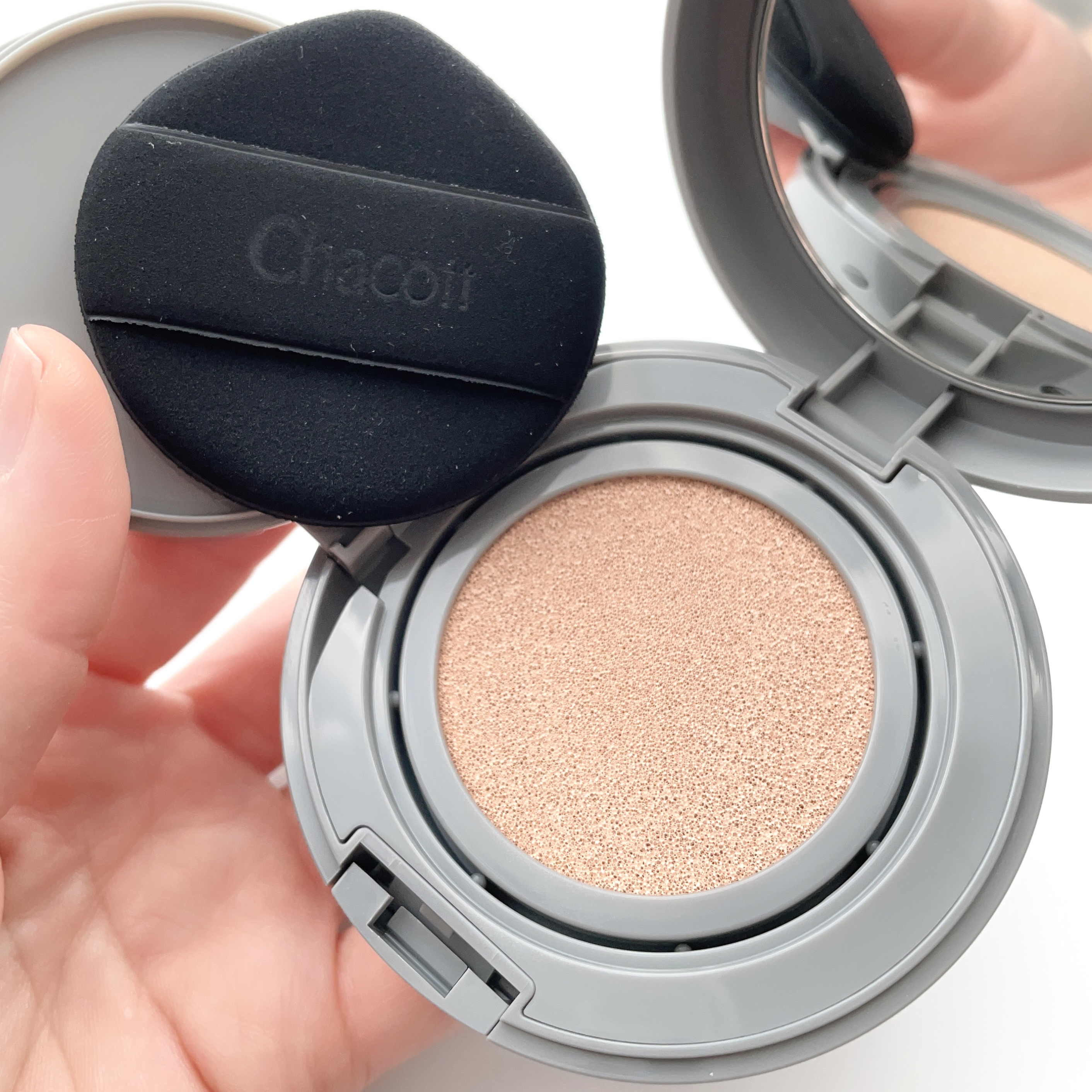 チャコット グラスヴェール クッションファンデーション/チャコット・コスメティクス/クッションファンデーションを使ったクチコミ（2枚目）