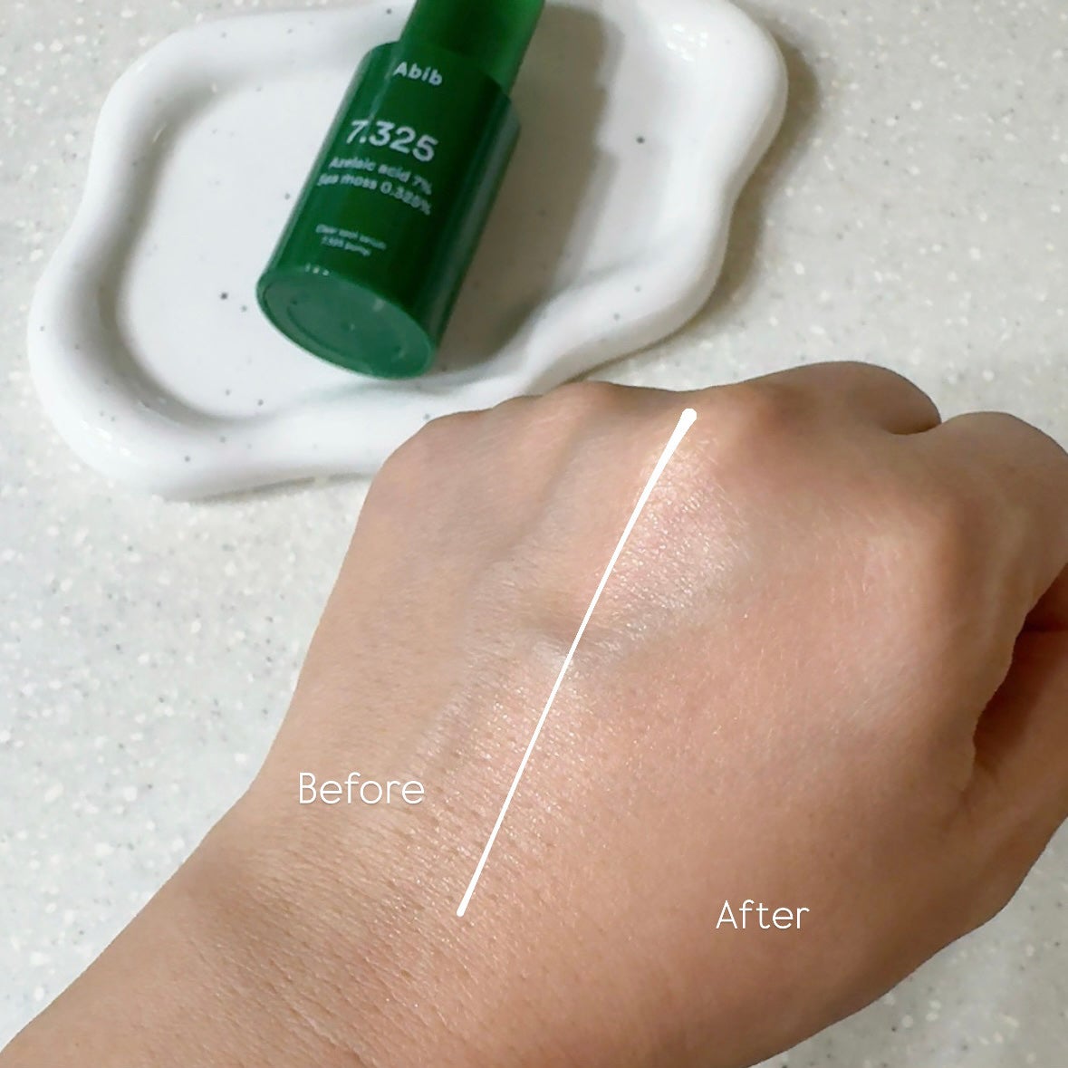 クリアスポットセラム7.325ポンプ/Abib /美容液を使ったクチコミ(4枚目)
