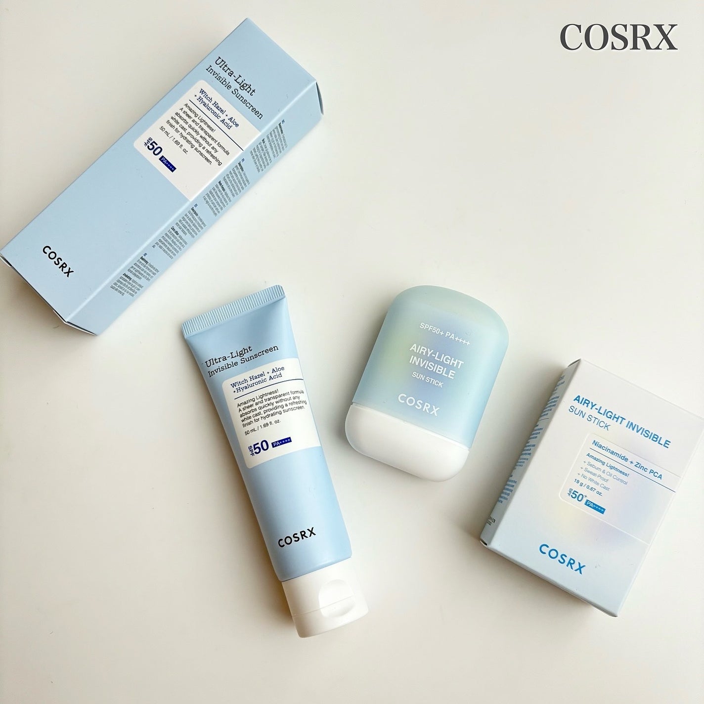 ウルトラライト透明UVクリーム/COSRX/日焼け止めクリームを使ったクチコミ(1枚目)