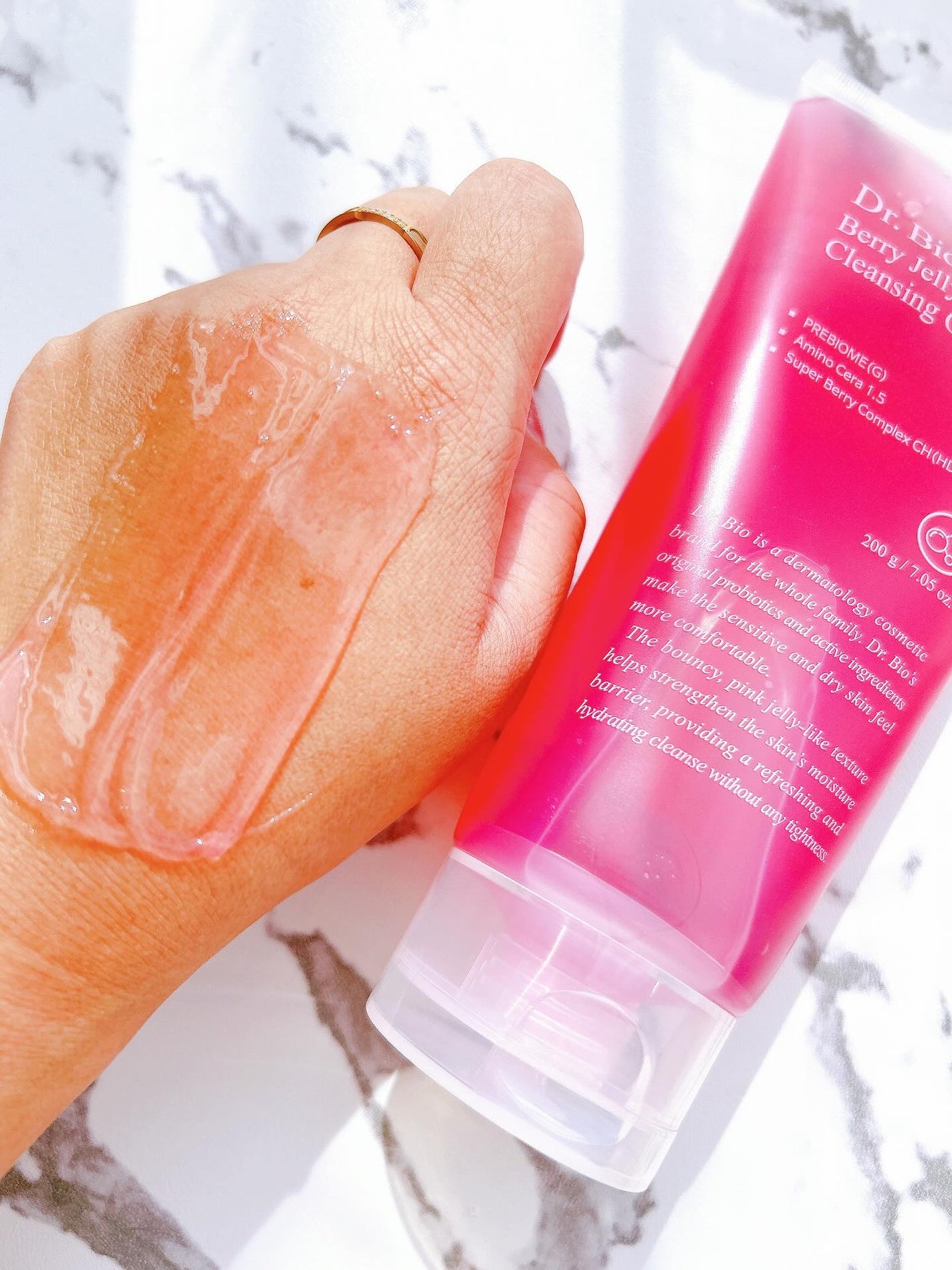 ベリーゼリークレンジングジェルフォーム/Dr.Bio/クレンジングジェルを使ったクチコミ(4枚目)