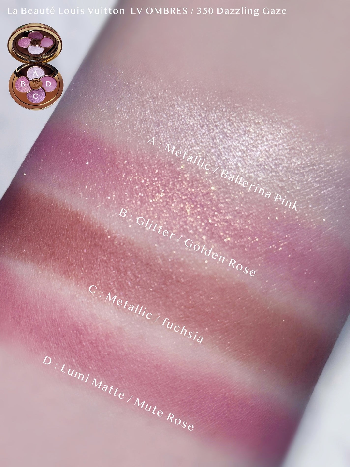 LV オンブル/ルイ・ヴィトン/アイシャドウパレットを使ったクチコミ(2枚目)