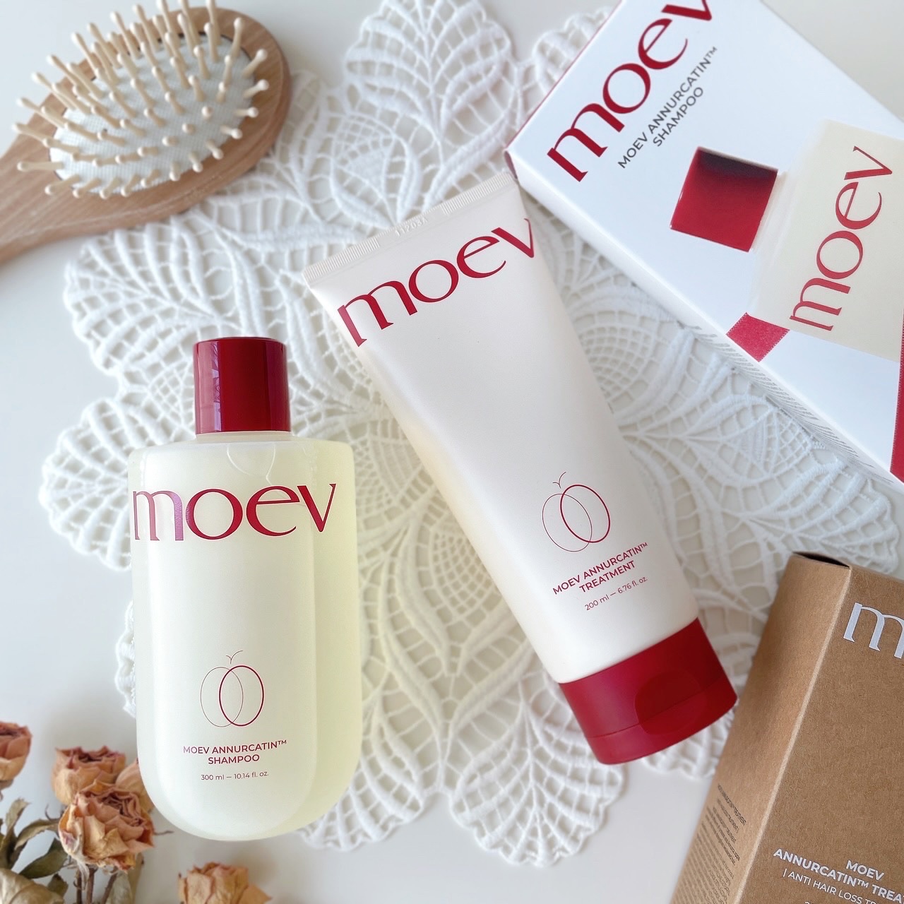 モエブ アヌカチン シャンプー/トリートメント/moev/市販シャンプーを使ったクチコミ（1枚目）