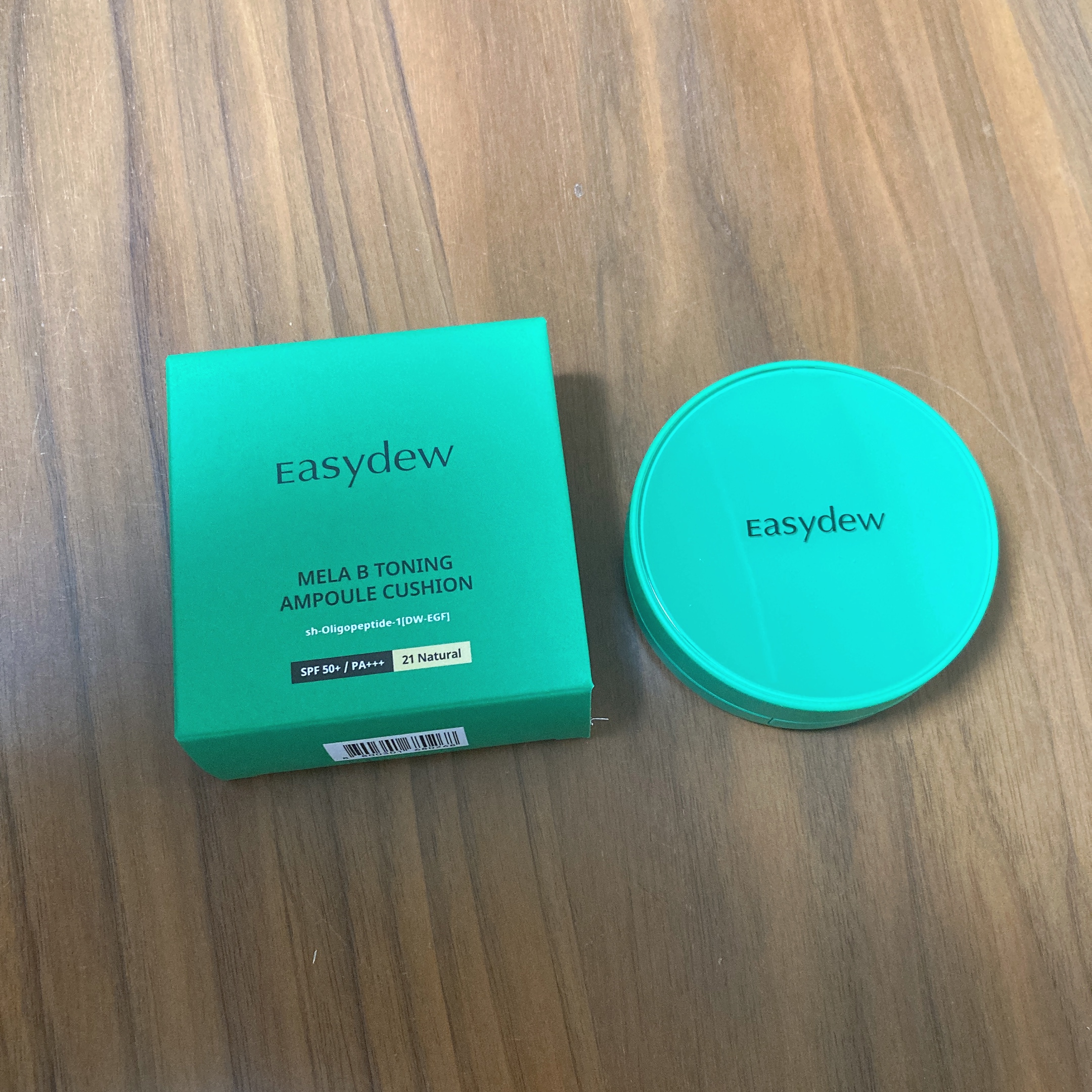 イージーデュー メラB トーニングアンプルクッション/Easydew/クッションファンデーションを使ったクチコミ（1枚目）