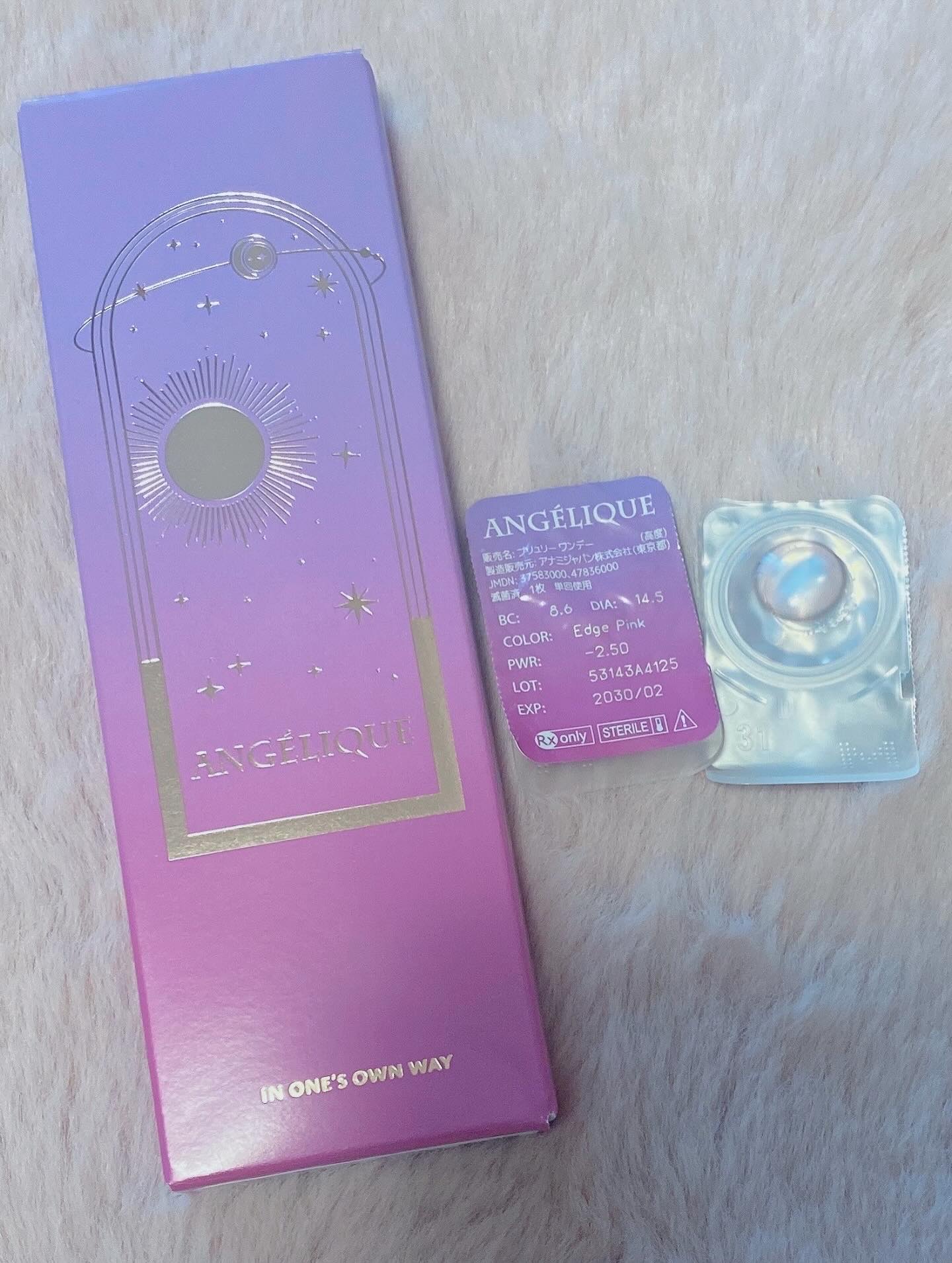 ANGÉLIQUE 1day/ANGÉLIQUE/ワンデー（１DAY）カラコンを使ったクチコミ（3枚目）