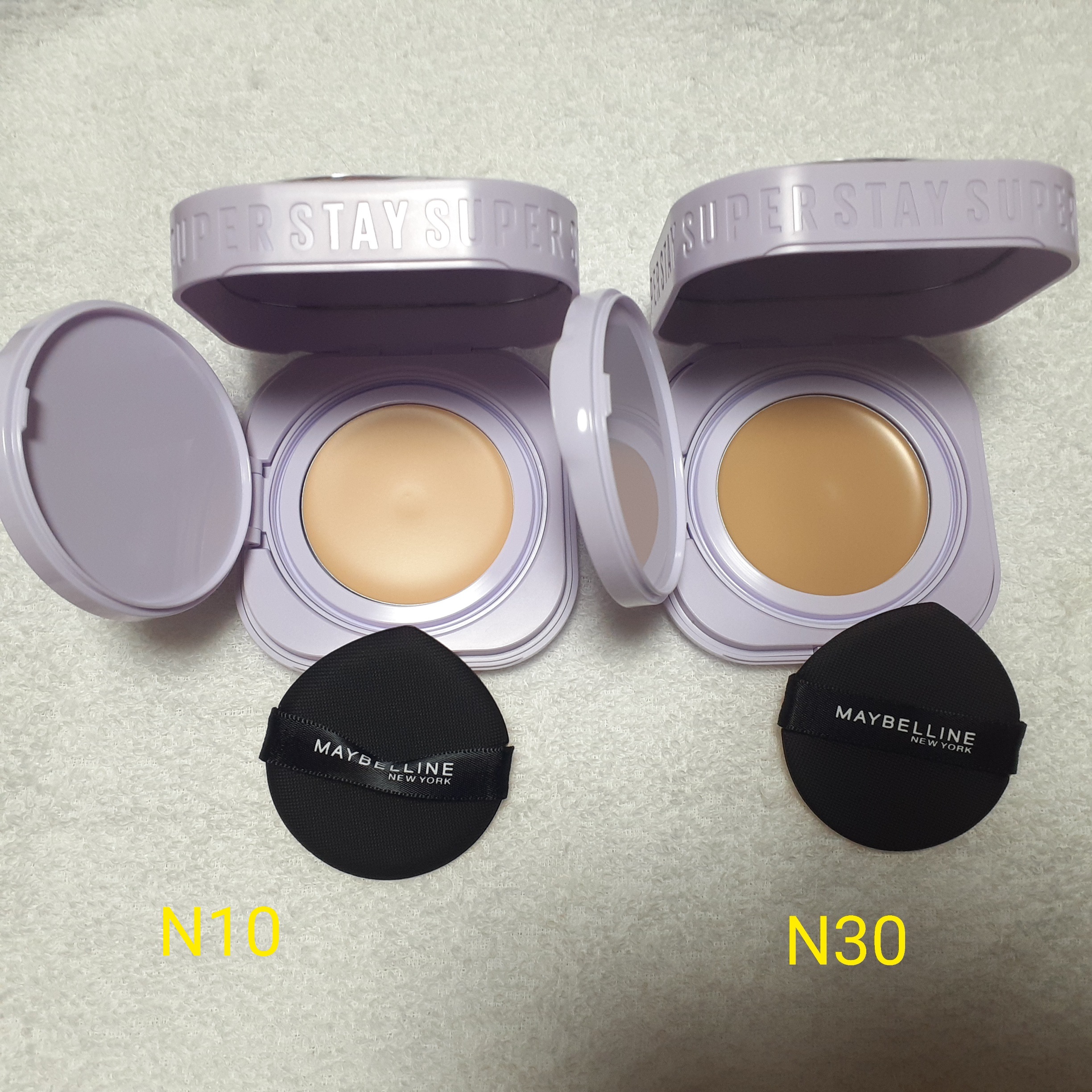 SPステイ クリームパクト ファンデーション N30/MAYBELLINE NEW YORK/クリーム・エマルジョンファンデーションを使ったクチコミ（3枚目）