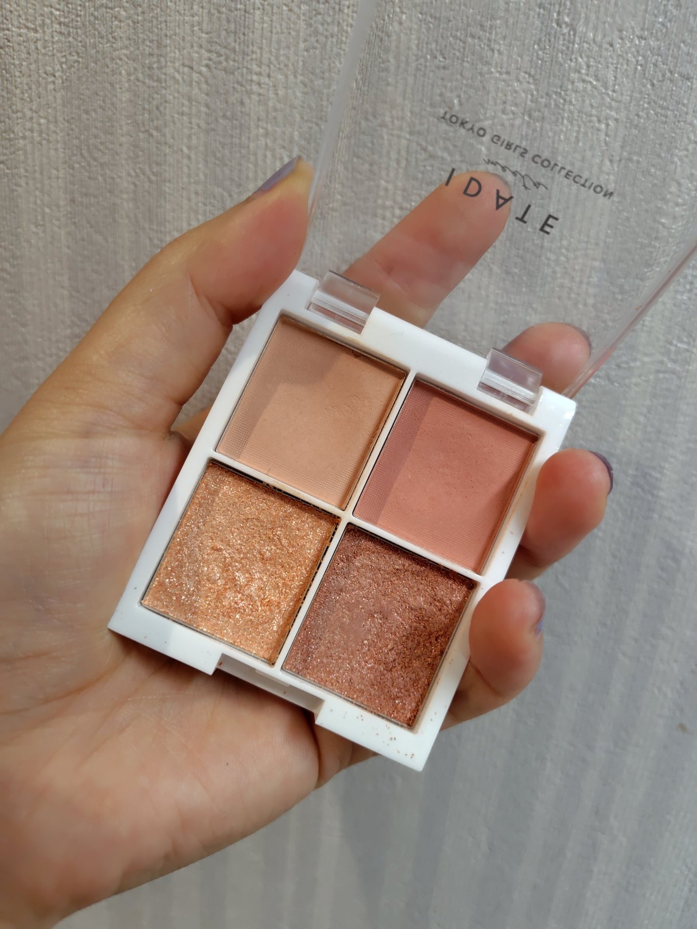 IDATE 4色アイシャドウパレット/IDATE/アイシャドウパレットを使ったクチコミ(2枚目)
