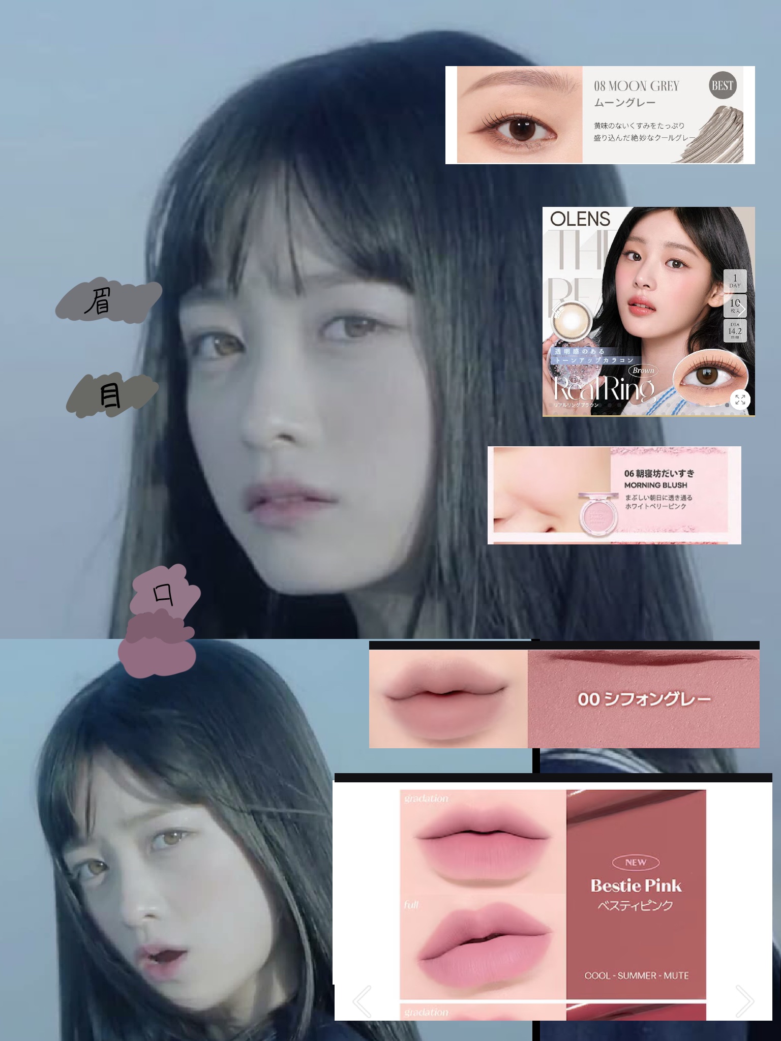 ピュア ブラッシュド サンシャイン チーク/PERIPERA/パウダーチークを使ったクチコミ（1枚目）