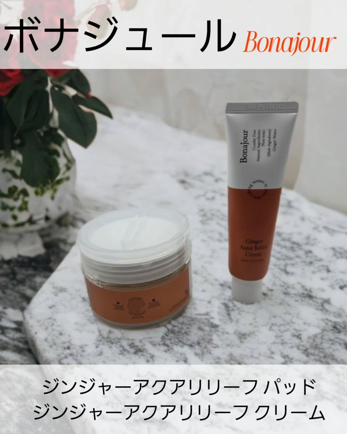 ジンジャーアクアリリーフパッド 60枚/Bonajour/トナーパッドを使ったクチコミ（1枚目）