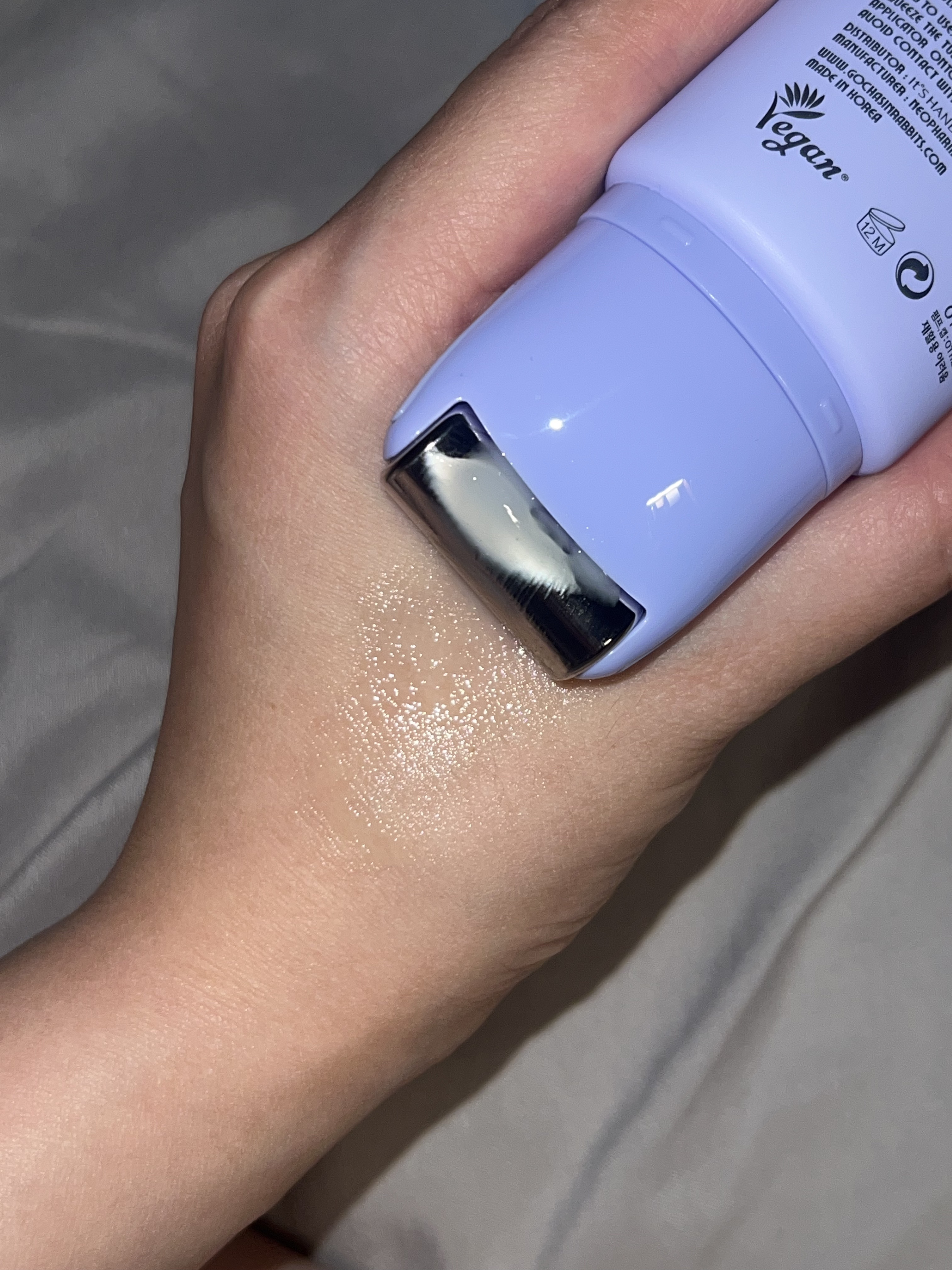 フリーズタグアイスローラー/CHASIN'RABBITS/美容液を使ったクチコミ（3枚目）