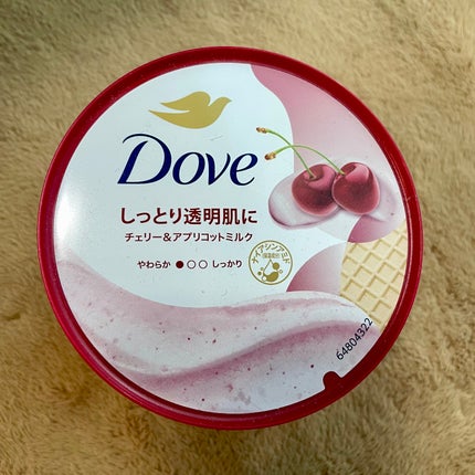 ダヴ ふわとろ クリーミースクラブ チェリー&アプリコットミルク/ダヴ/ボディスクラブを使ったクチコミ(1枚目)