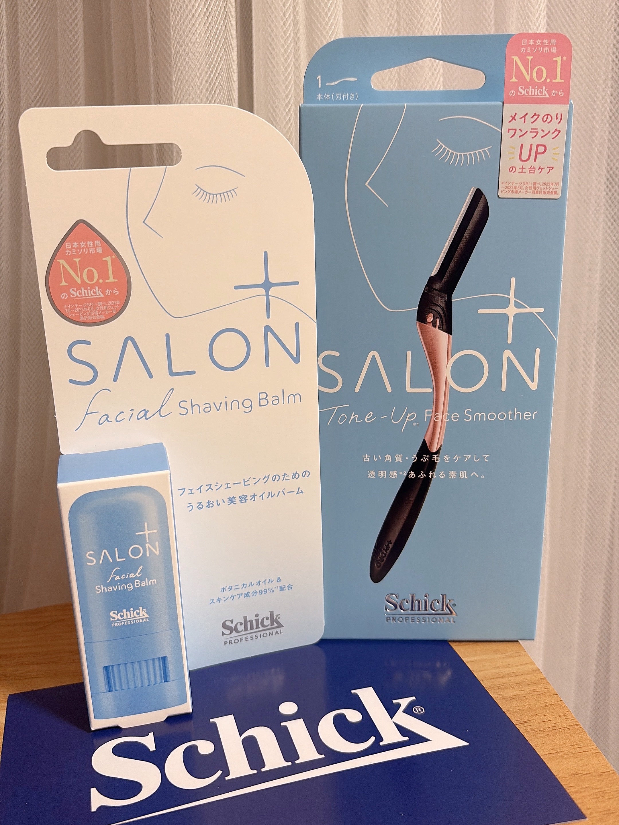 サロンプラス トーンアップ フェイススムーサー ホルダー（刃付き）/サロンプラス/シェーバーを使ったクチコミ（1枚目）