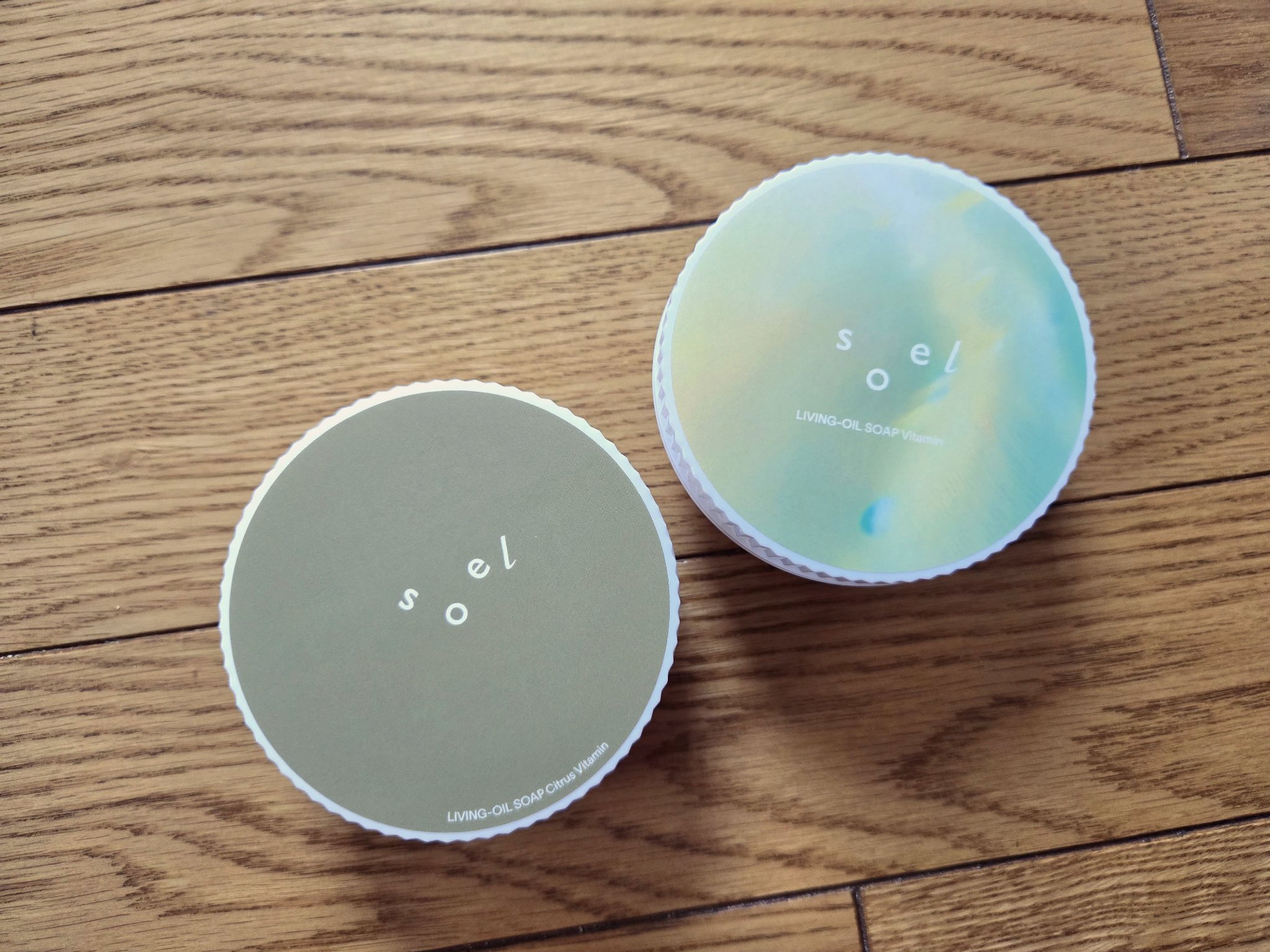 LIVING-OIL SOAP Citrus Vitamin/soel/洗顔石鹸を使ったクチコミ（1枚目）