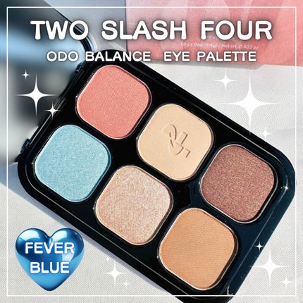 オッドバランスアイパレット/TWO SLASH FOUR/アイシャドウパレットを使ったクチコミ(1枚目)