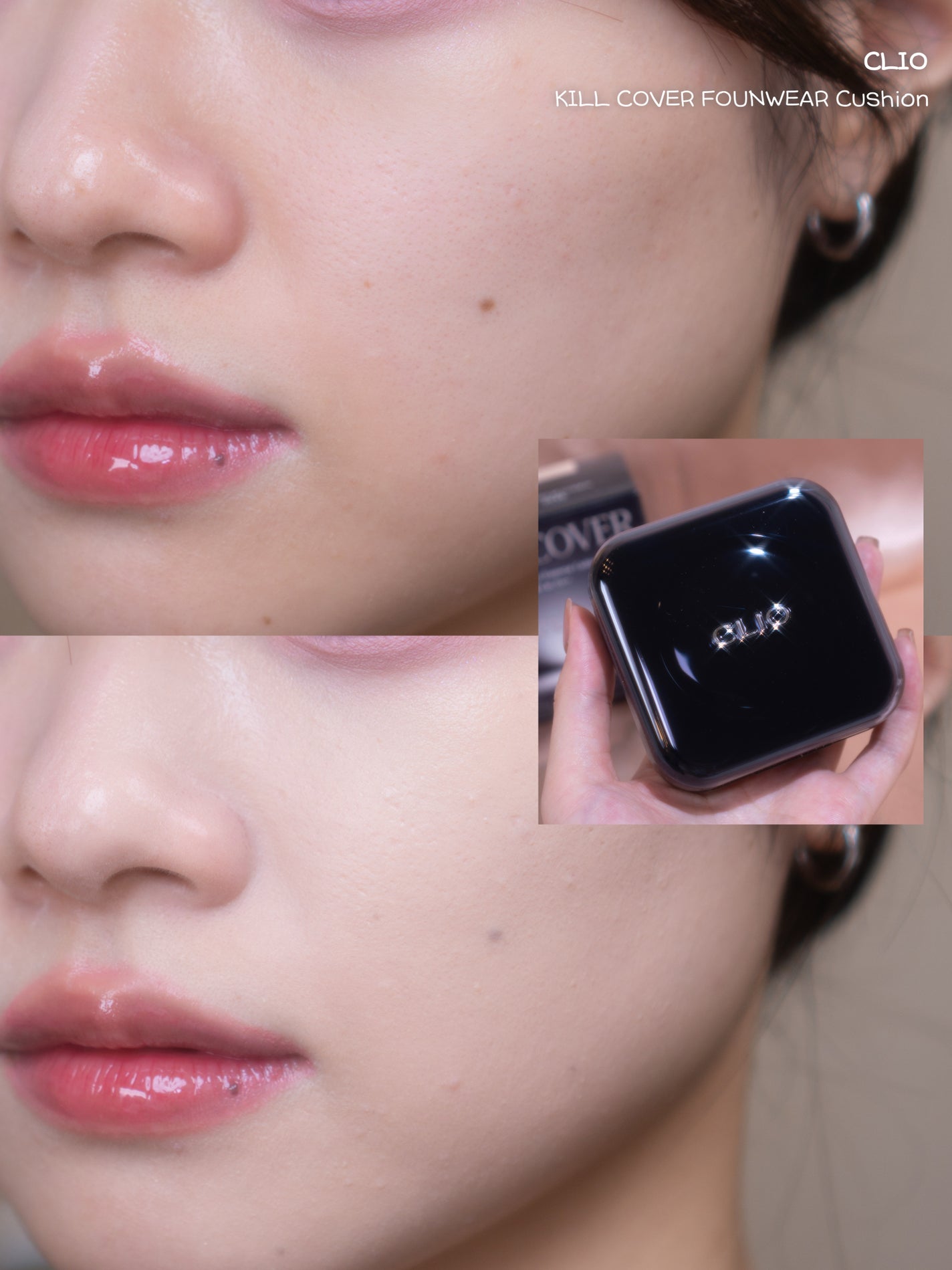 キル カバー ファンウェア クッション ザ オリジナル/CLIO/クッションファンデーションを使ったクチコミ(1枚目)