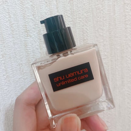 アンリミテッド ケア ツヤ セラム ファンデーション/shu uemura/リキッドファンデーションを使ったクチコミ(4枚目)