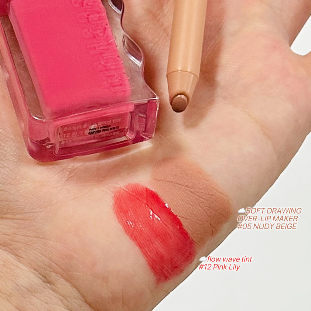 フローウェーブティント/COSNORI/リップティントを使ったクチコミ（3枚目）