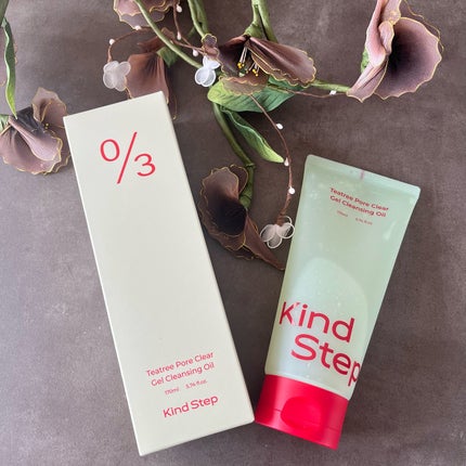 ティーツリージェルクレンジングオイル/KindStep/クレンジングジェルを使ったクチコミ(4枚目)