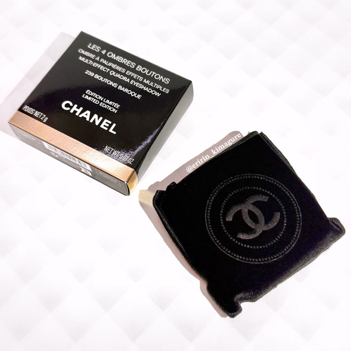 レ キャトル オンブル ブトン/CHANEL/アイシャドウパレットを使ったクチコミ(10枚目)