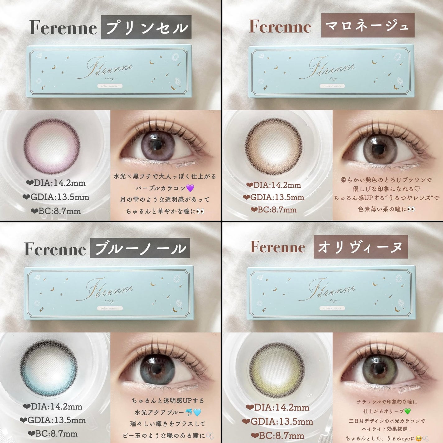 candymagic1day(キャンディーマジックワンデー)/candy magic/ワンデー(1DAY)カラコンを使ったクチコミ(3枚目)