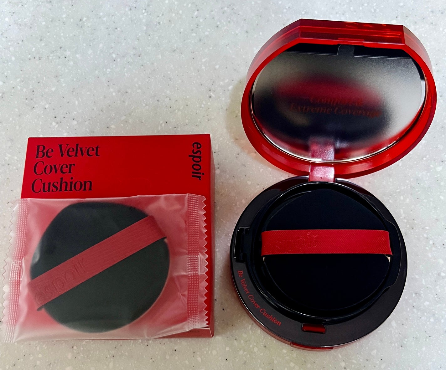 ビーベルベットカバークッション/espoir/クッションファンデーションを使ったクチコミ(2枚目)