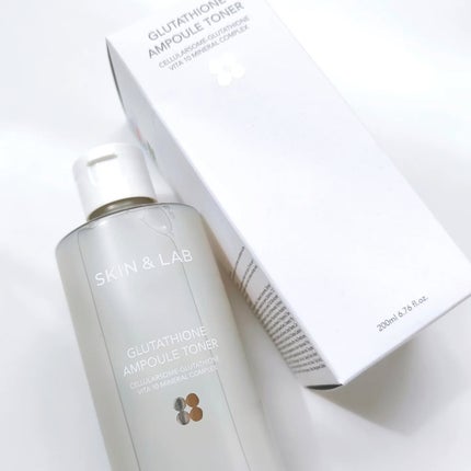 グルタチオンアンプルトナー/SKIN&LAB/化粧水を使ったクチコミ(1枚目)