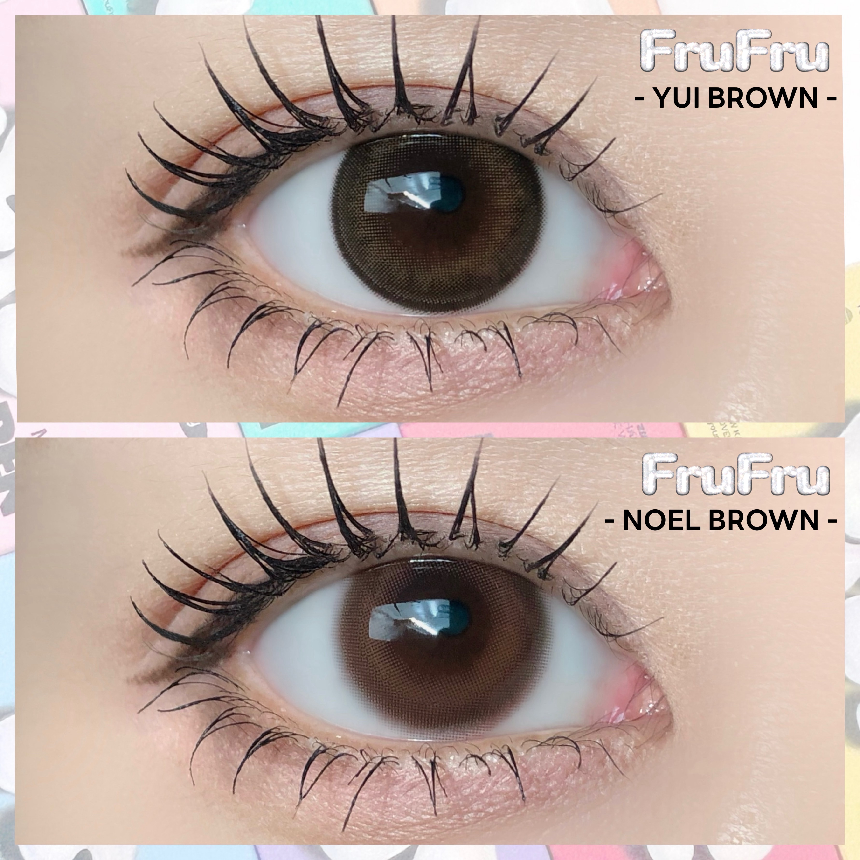 FruFru 1day/FruFru/ワンデー（１DAY）カラコンを使ったクチコミ（1枚目）
