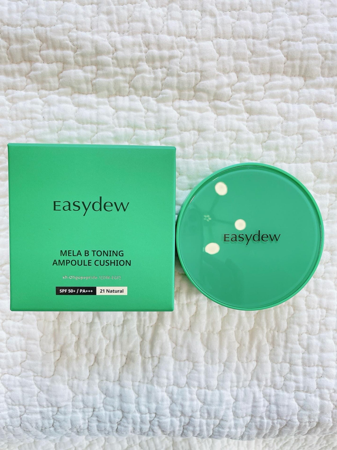 イージーデュー メラB トーニングアンプルクッション/Easydew/クッションファンデーションを使ったクチコミ(1枚目)