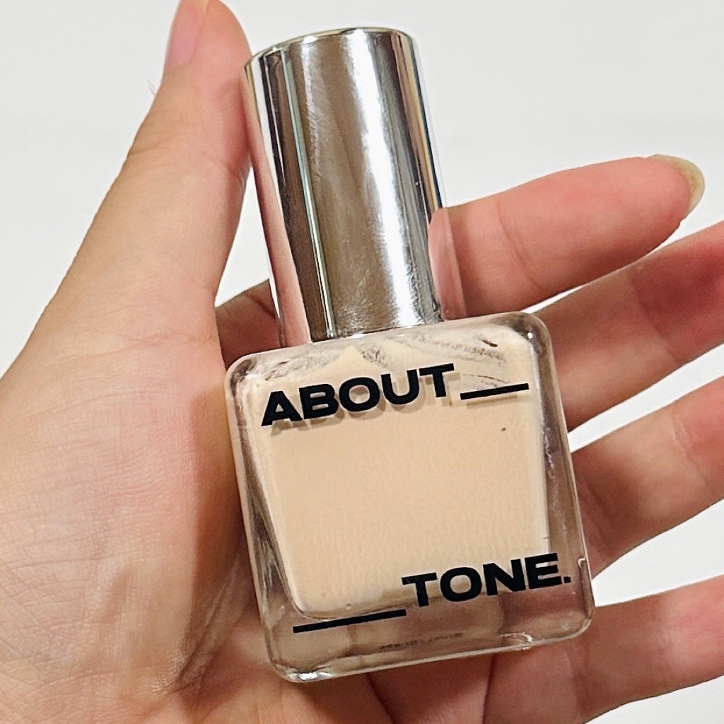 スキンレイヤーフィットファンデーション/ABOUT TONE/リキッドファンデーションを使ったクチコミ(2枚目)