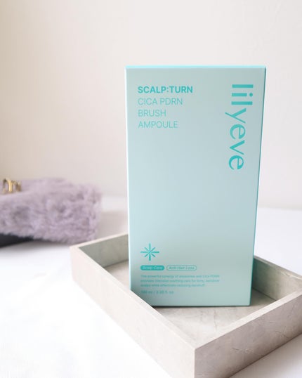 スカルプターンヘアアンプル/リリーイブ/頭皮ローションを使ったクチコミ(4枚目)