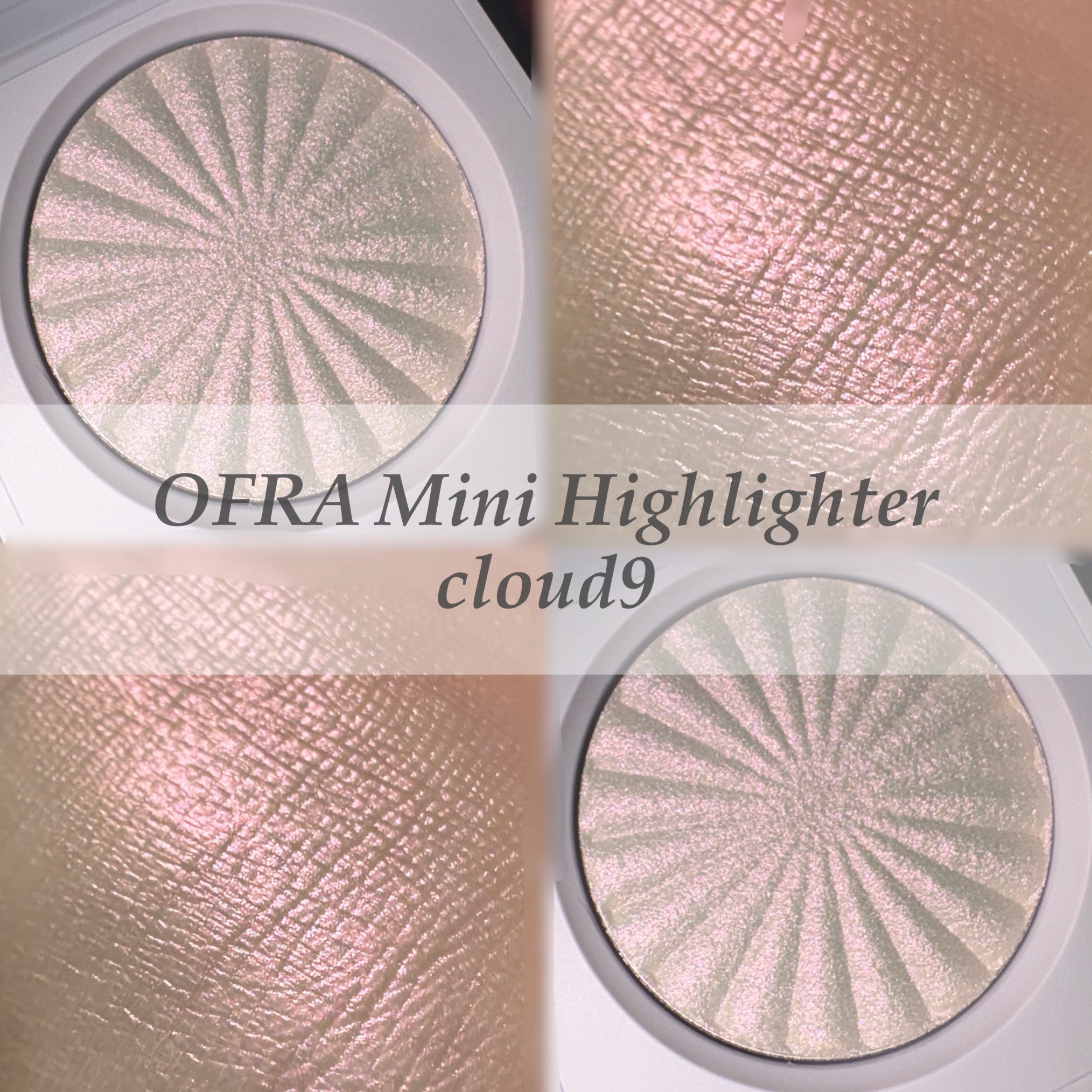 Ofra Cosmetics MINI HIGHLIGHTERのクチコミ「SNSで話題！オリーブヤング1位、アイドルメイクにも使われている、韓国人気NO.1のOFRAの.....」（1枚目）