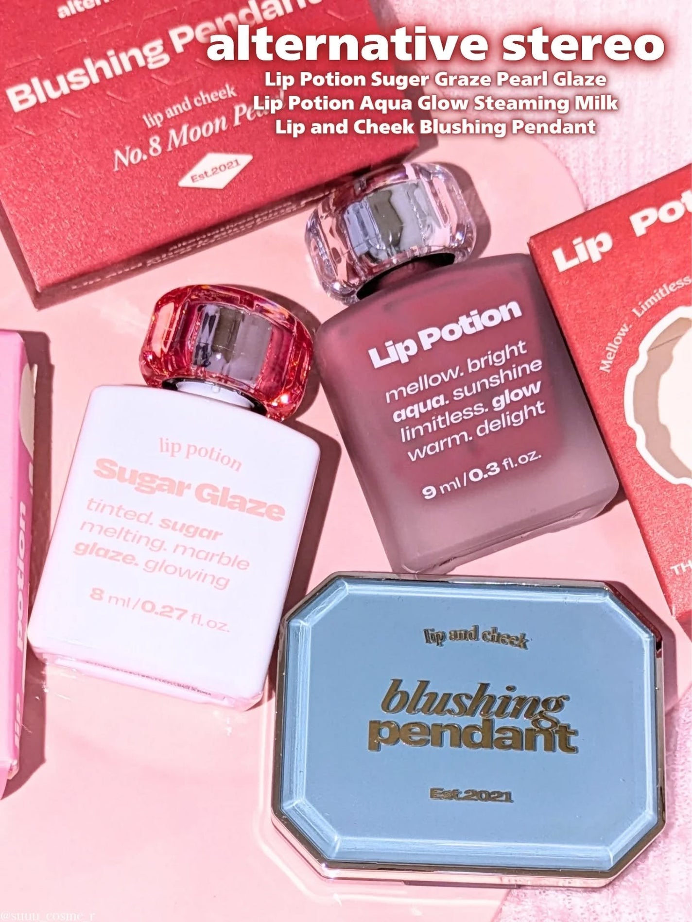 リップポーション アクアグロー/alternativestereo/リップグロスを使ったクチコミ(1枚目)