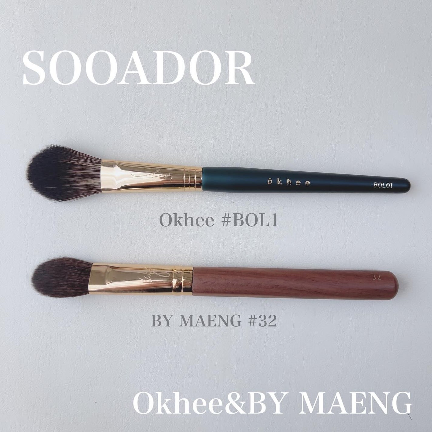 BY MAENG #32 チークブラシ/SOOA DOR/メイクブラシを使ったクチコミ(1枚目)