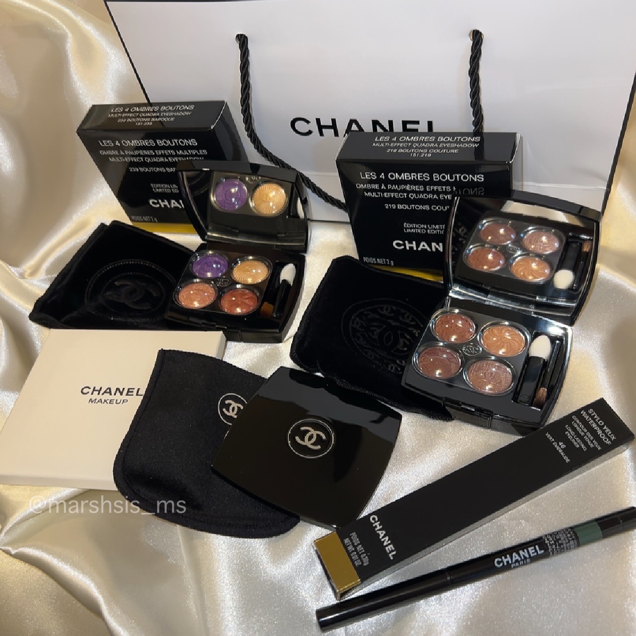 レ キャトル オンブル ブトン/CHANEL/アイシャドウパレットを使ったクチコミ（3枚目）