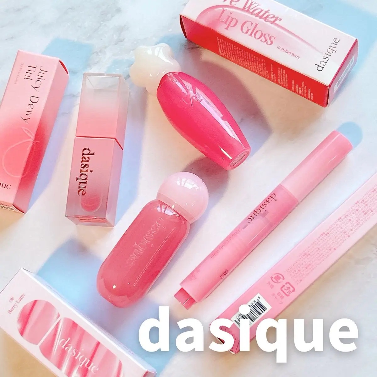 ピュアウォーターリップグロス/dasique/リップグロスを使ったクチコミ（1枚目）