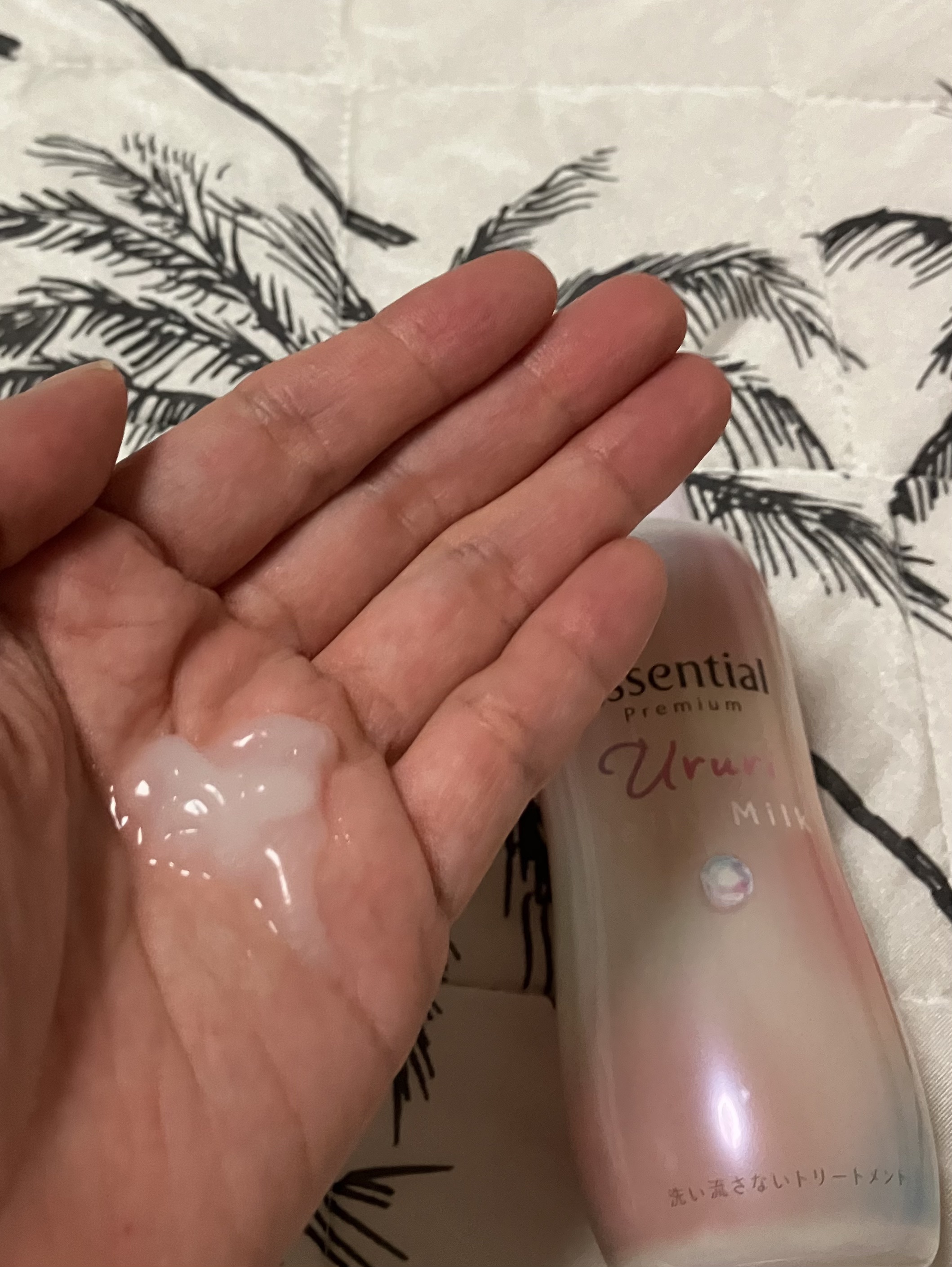 エッセンシャル プレミアム うるりジェリーミルク/エッセンシャル/ヘアミルクを使ったクチコミ（3枚目）