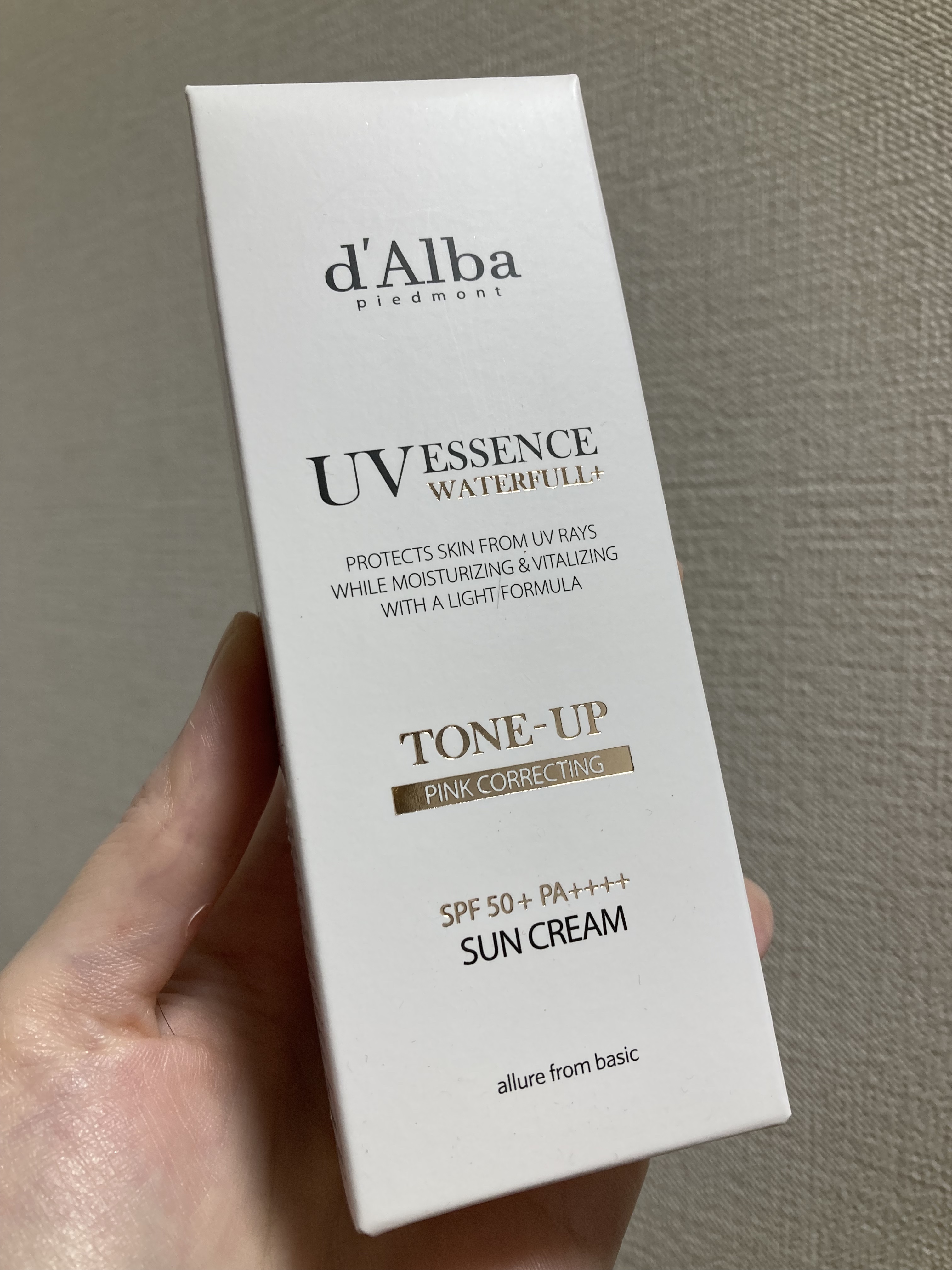 ウォータフルトーンアップサンクリーム/ダルバ/日焼け止めクリームを使ったクチコミ（2枚目）