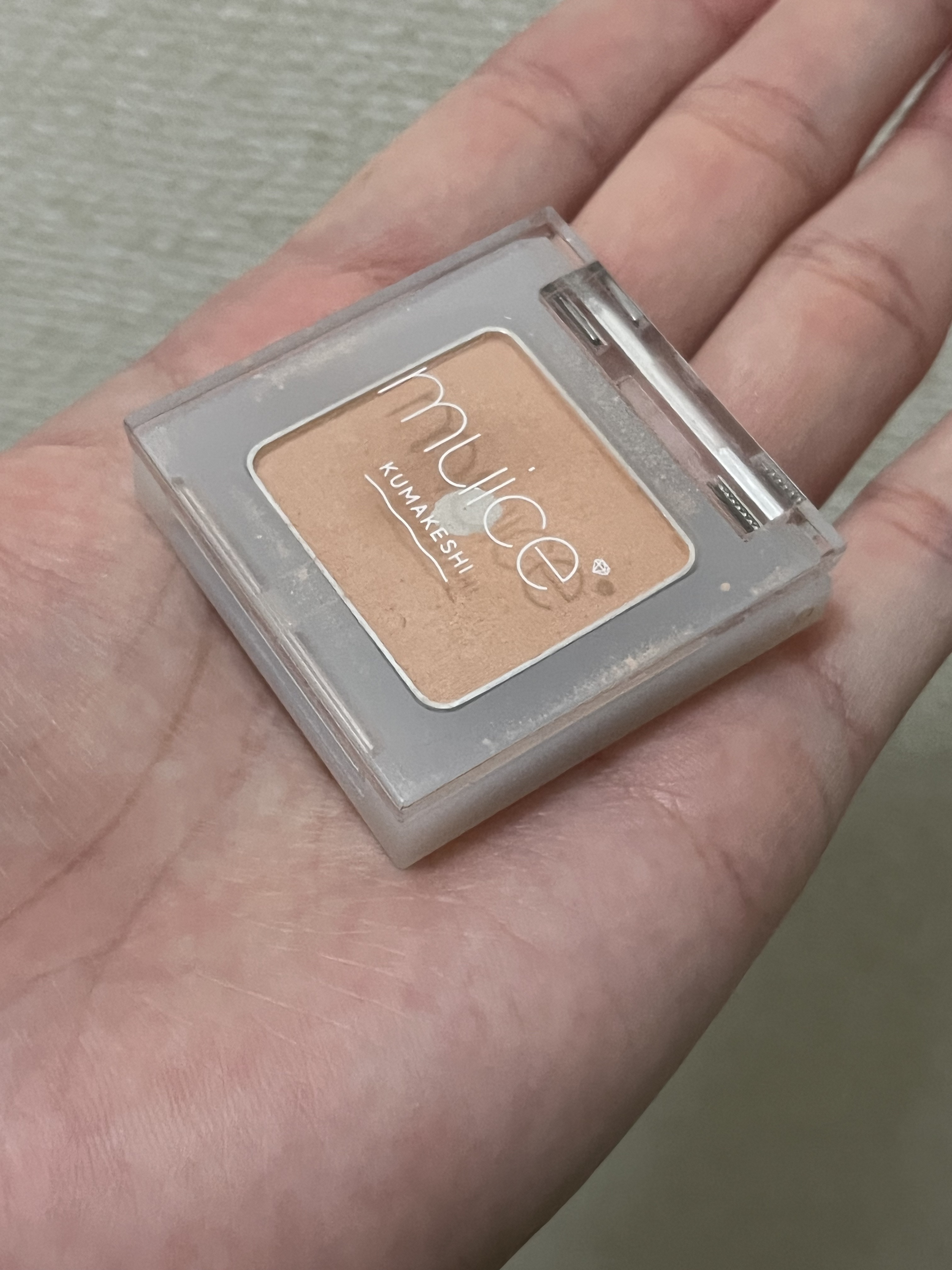 クマメンテパウダー/muice/パウダーコンシーラーを使ったクチコミ（1枚目）