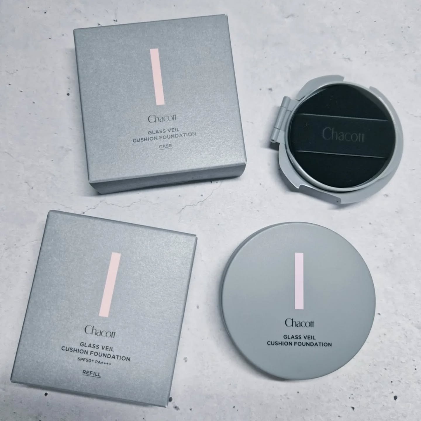 チャコット グラスヴェール クッションファンデーション 521 ナチュラルベージュ/チャコット・コスメティクス/クッションファンデーションを使ったクチコミ（2枚目）