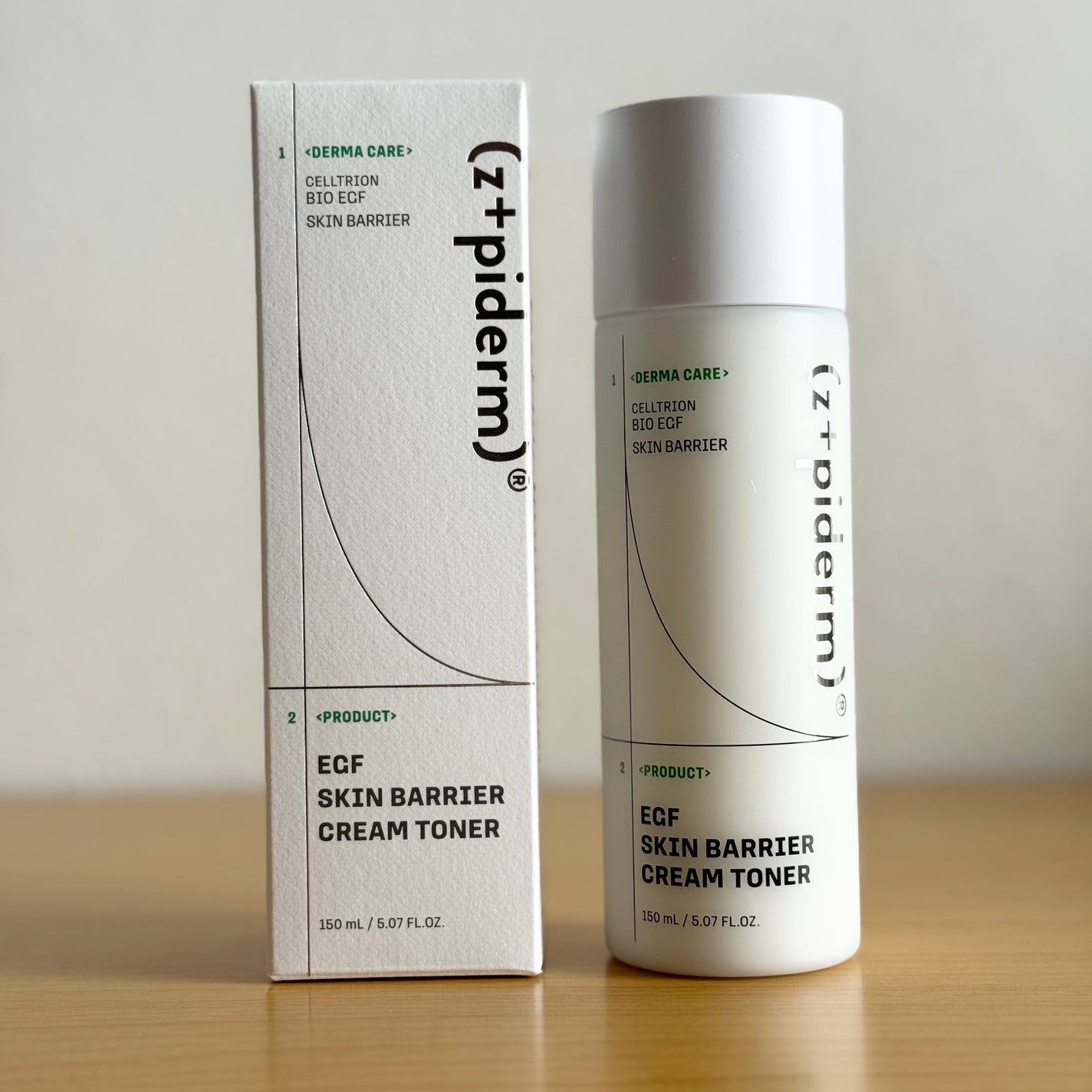 EGFスキンバリアクリームトナー 150ml/z+piderm/化粧水を使ったクチコミ(1枚目)