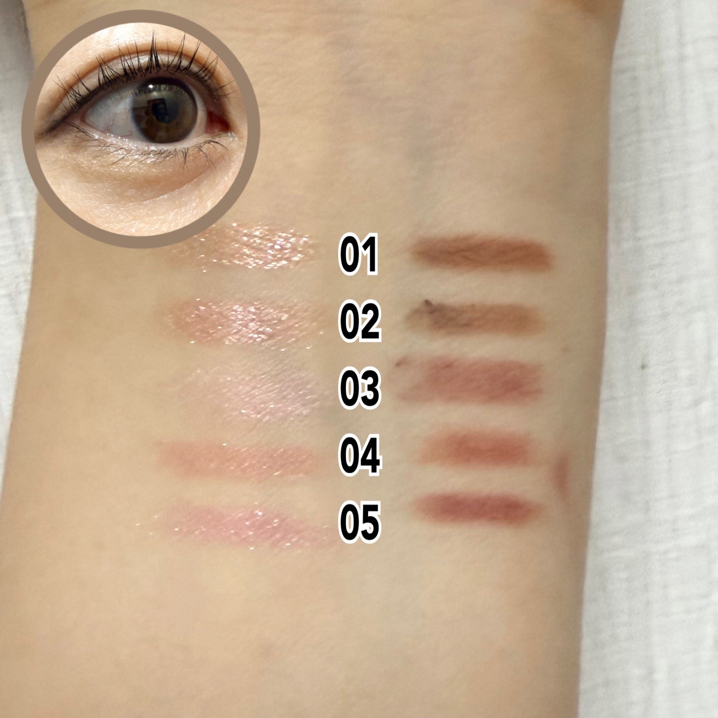 カラープレイデュアルライナー/2aN/スティックアイシャドウを使ったクチコミ(3枚目)