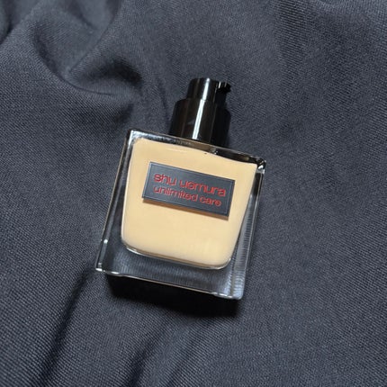 アンリミテッド ケア ツヤ セラム ファンデーション/shu uemura/リキッドファンデーションを使ったクチコミ(2枚目)