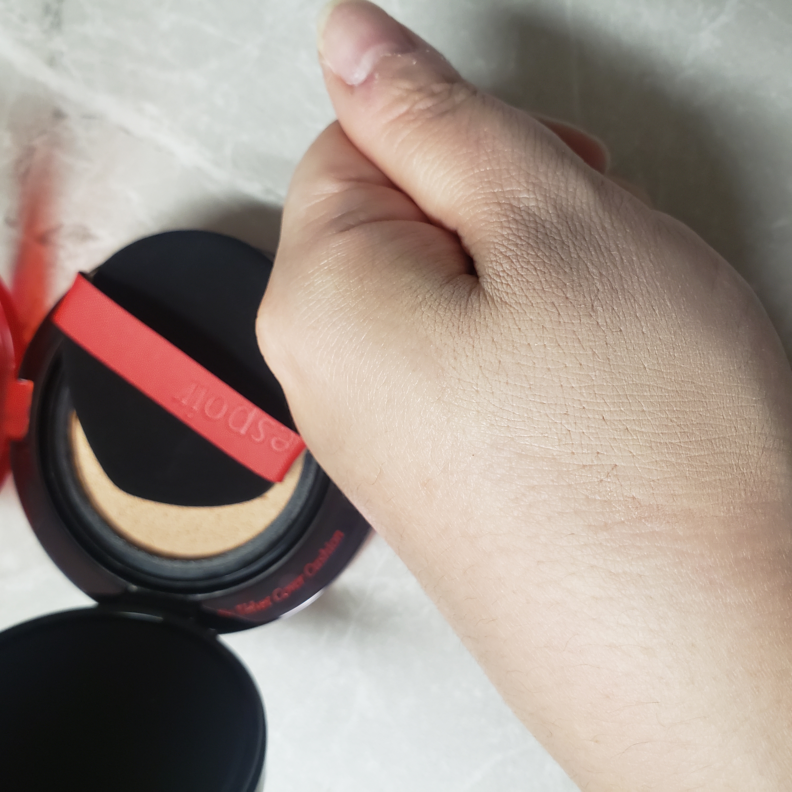 ビーベルベットカバークッション/espoir/クッションファンデーションを使ったクチコミ（3枚目）