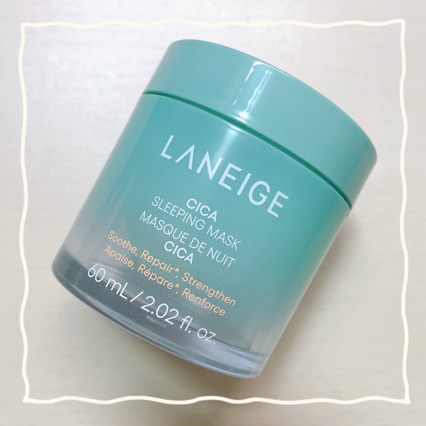 シカスリーピングマスク N/LANEIGE/フェイスクリームを使ったクチコミ(1枚目)
